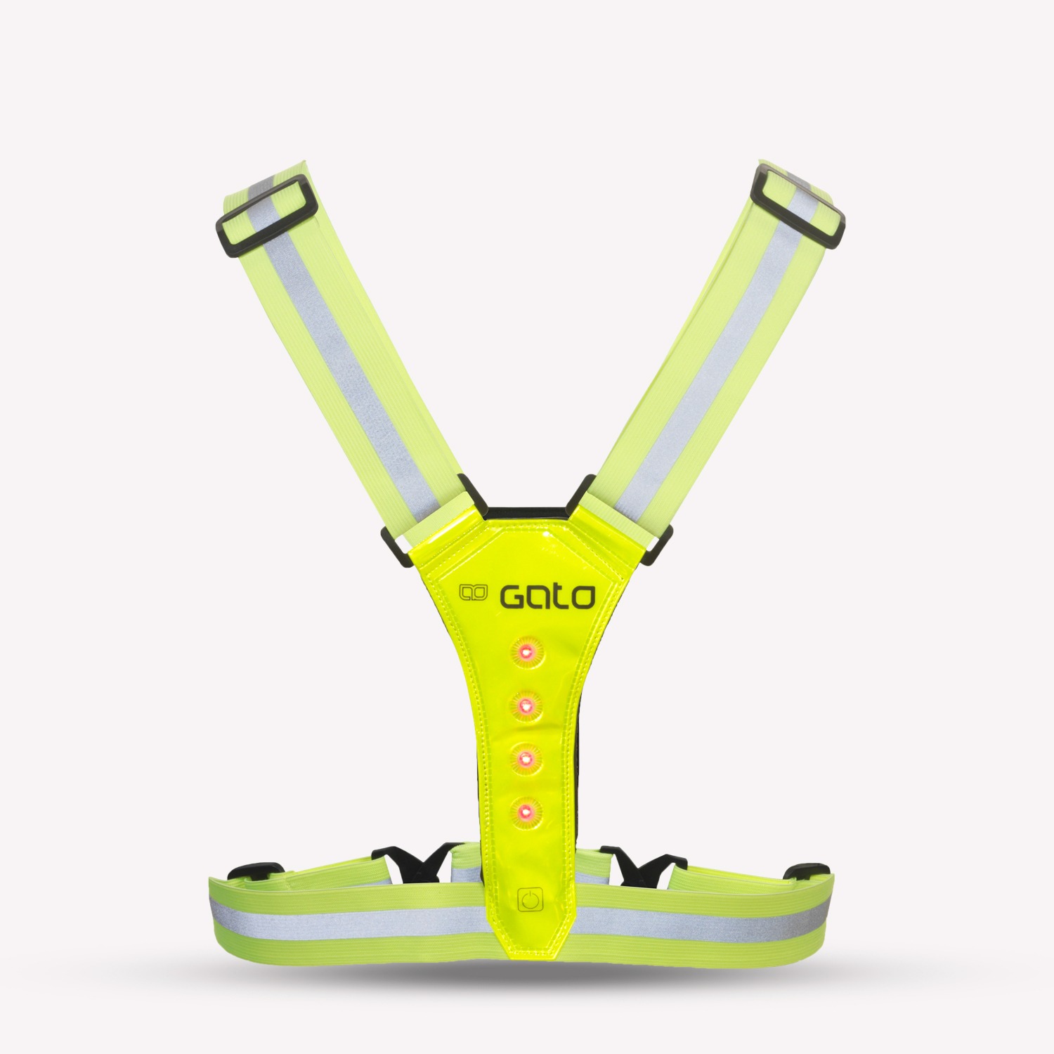 Gato LED Safer Sport Vest - Yellow - Image 2