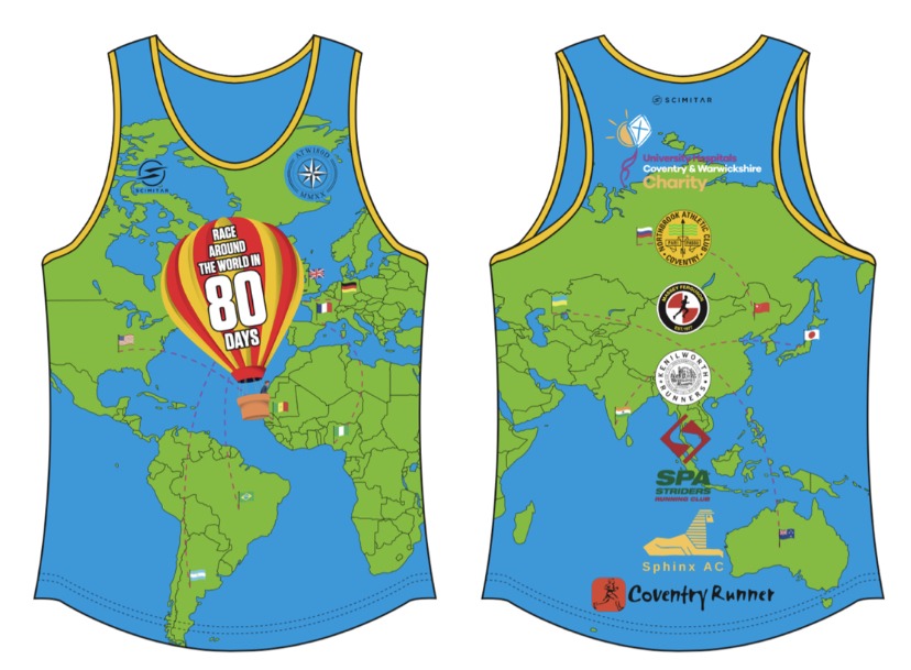 Race Around The World - Charity Vest