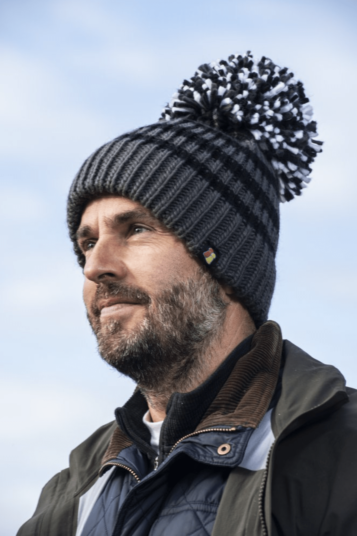 Big Bobble Hat - Shady Zebra - Image 2